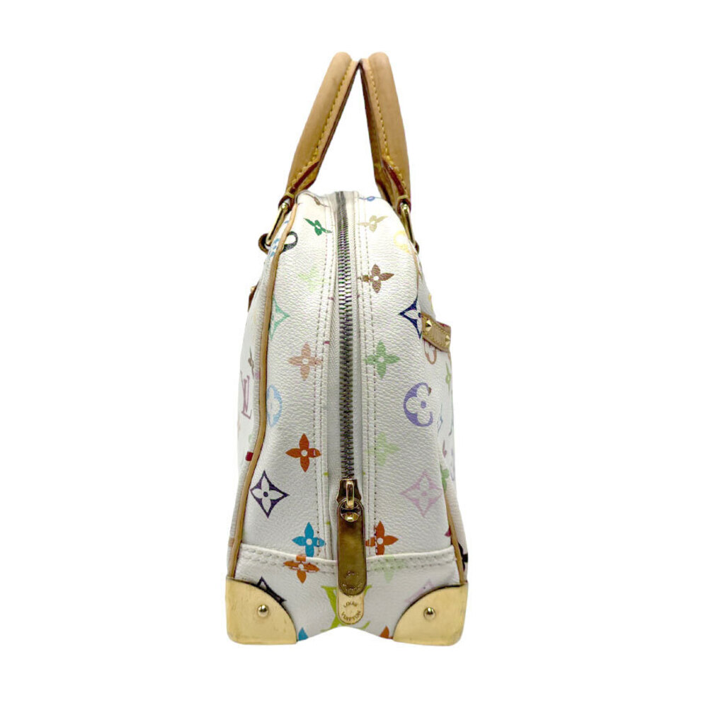 Louis Vuitton Multicolore Monogram Multicolor Blanc Trouville Handbag